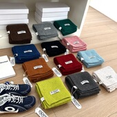 软糯毛线围脖亲子款 东大门新款 100%纯羊毛彩色点点小围巾女冬季