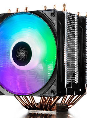 九州风神（DEEPCOOL） 大霜塔  玄冰400 英特尔 CPU散热器 多平台