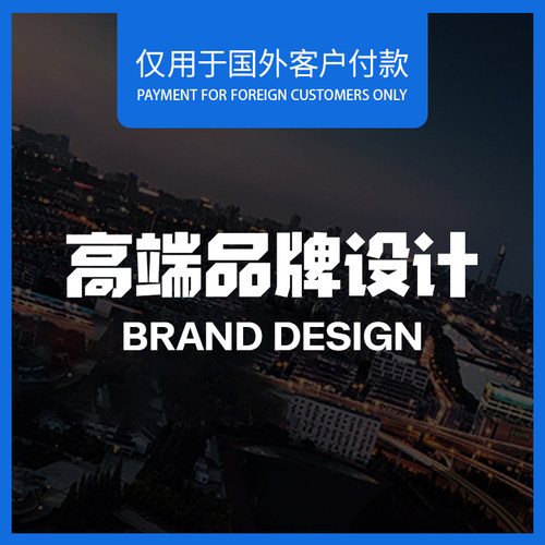 高端品牌设计用于国外客户付款（Payment for foreign customers