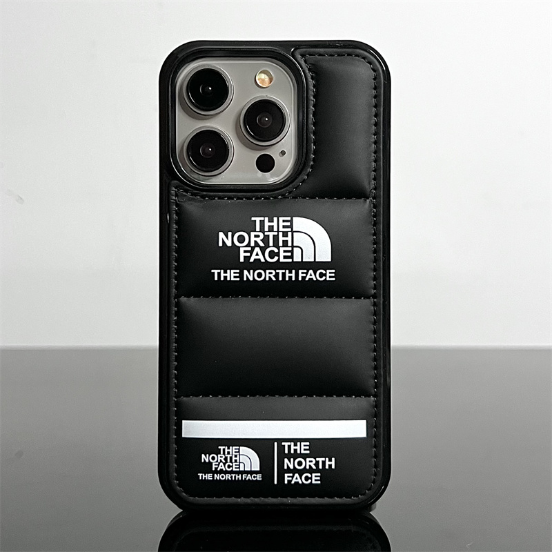 适用苹果羽绒服大孔手机壳