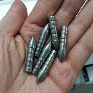 弓箭射靶箭头75-180格令美猎复合传统弓弹射6.2/8.0/9.8内径用箭