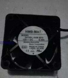 正品2410RL-04W-B70原装正品NMB 12V 0.35A 6025工控变频器散热