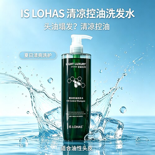 ISLOHAS乐活清凉控油洗发水
