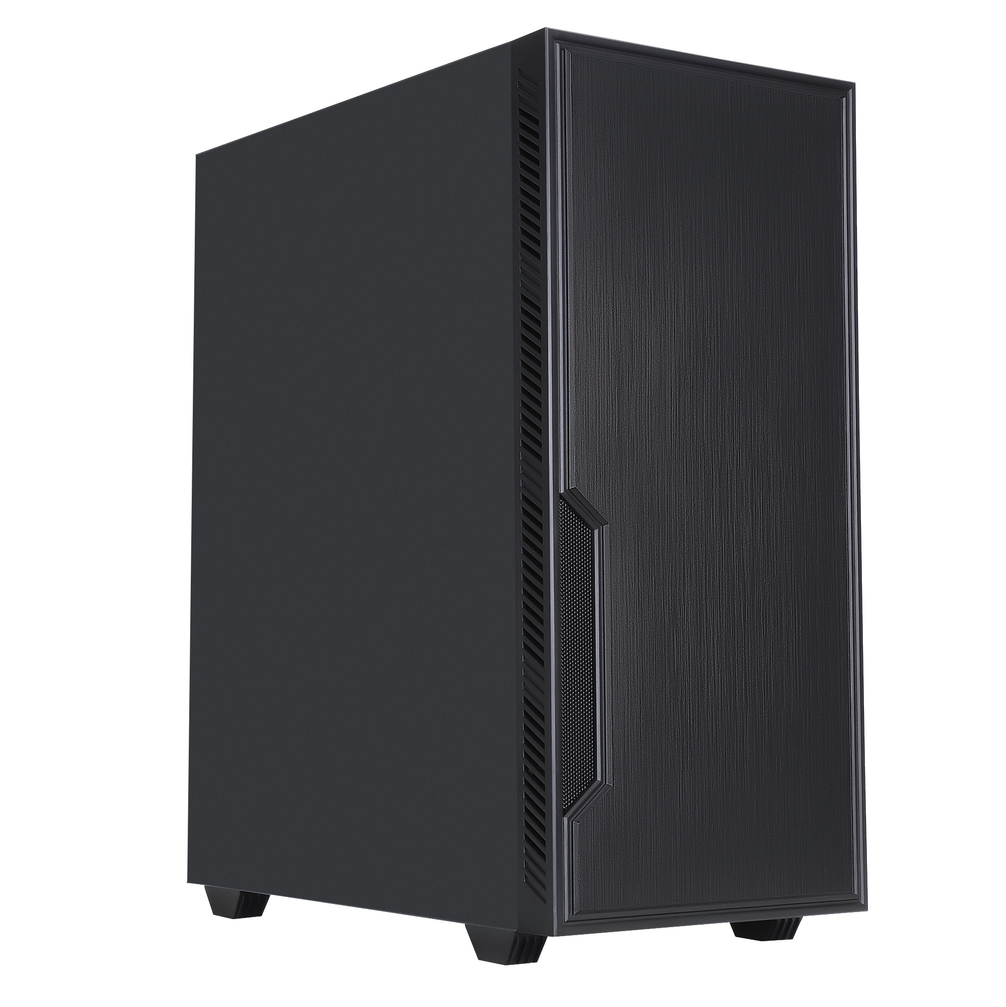 先马逾辉商硕台式机电脑主机箱办公商务主机箱ATX主板简洁防尘