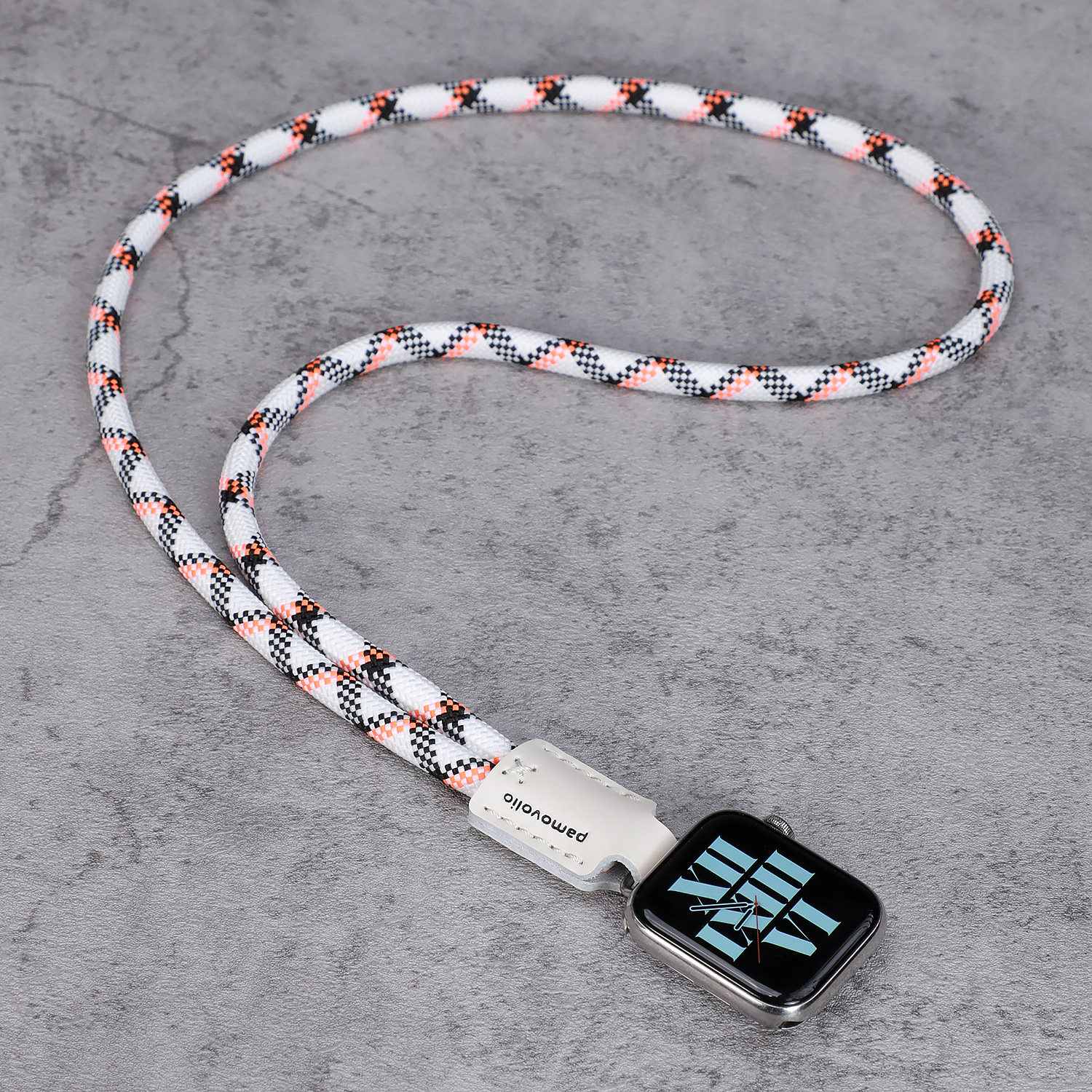 星图拼色苹果手表长挂绳