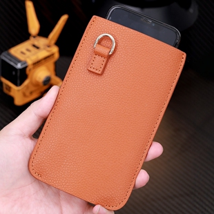 星图iPhone16max17手机6.9寸数码眼镜充电宝相机visionpro电池源皮革单肩背带保护套收纳包苹果三星华为小米