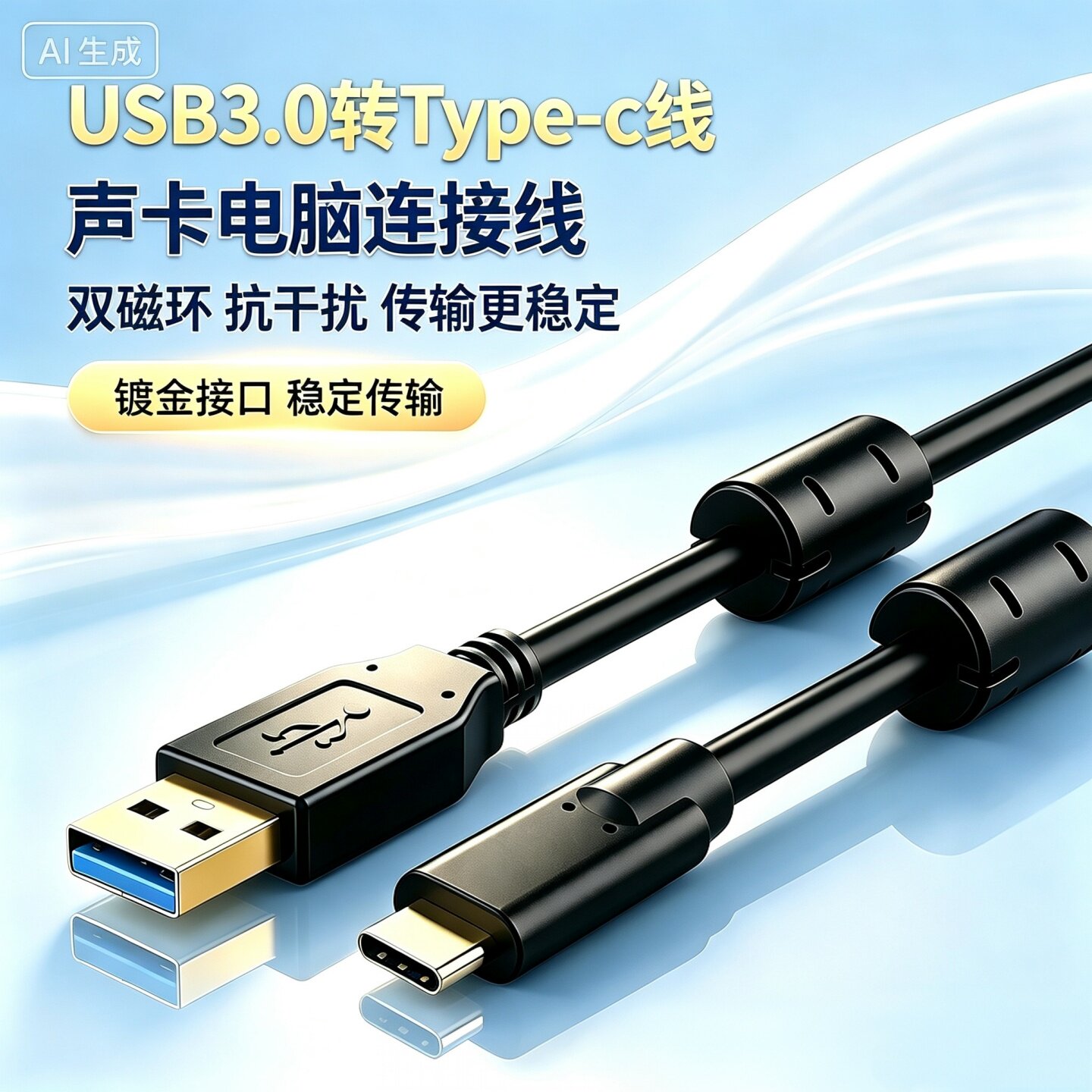 适用于MidiplusR2/R4迷笛声卡电脑USB线泰坦Q3/Q6数据传输电源线