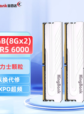 金百达DDR5 16G 32G 16G套装6000 6800台式机内存条RGB灯条海力士