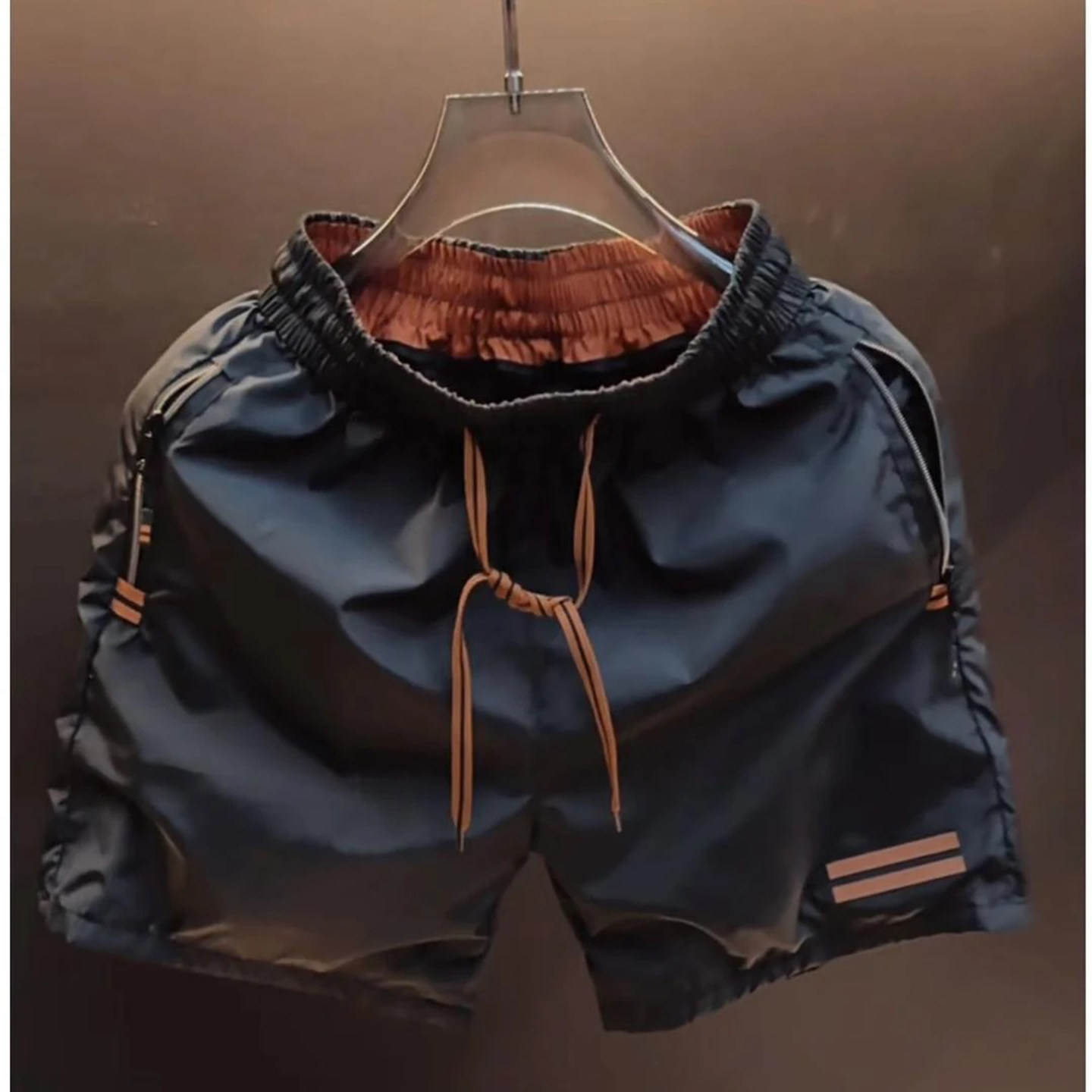 恒清男装2026夏季新款百搭速干短裤轻奢时髦五分裤老钱风五分裤子