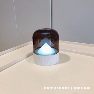 创意怀旧暗色小夜灯氛围灯卧室床头伴睡夜灯充电USB西餐酒吧桌灯