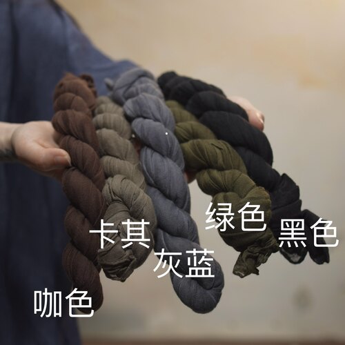 一种土棉麻6色围巾(501)