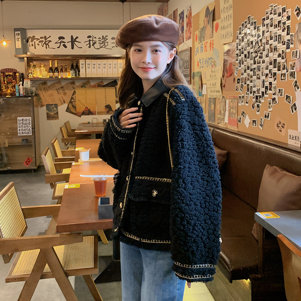 【大货】附买家秀主推2D033-Y088-P195-K288烫金内里加厚羊羔毛,女装棉衣/棉服,2D033