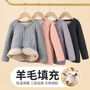 校服内胆神器男童女童棉衣内穿小棉袄儿童学生防风保暖抗寒冬新款