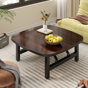 折叠炕桌地桌榻榻米飘窗茶几炕几折叠饭桌小桌子家用桌子暖桌吃饭