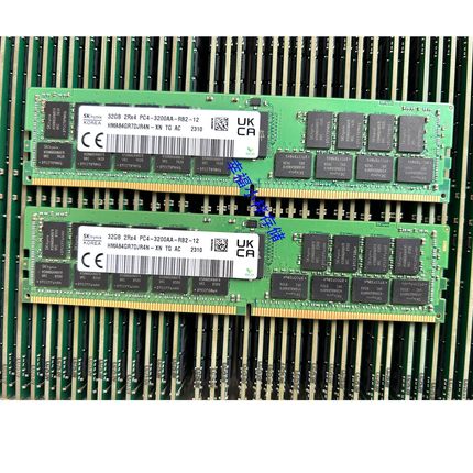 SK海力士32G 2RX4 PC4-3200AA-RB2-12 服务器内存DDR4 ECC REG