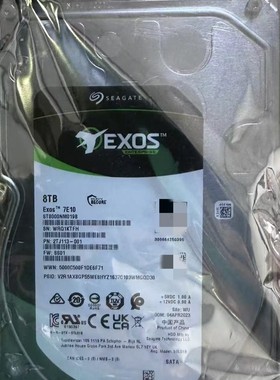 ST8000NM019B银河7E10 7.2K NAS企业级台式机8TB机械硬盘8T