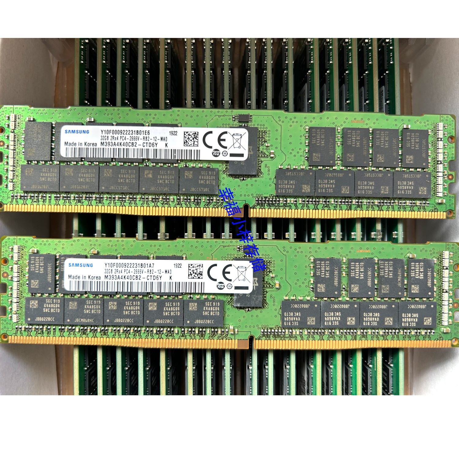 32G 2RX4 2666 ECC REG RDIMM服务器内存M393A4K40BB2-CTD