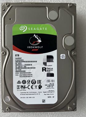 ST8000VN004 酷狼8t TB SATA NAS 7.2K 服务器机械硬盘