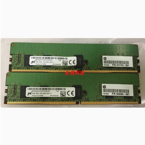 MTA9ASF1G72PZ-2G3B1RG镁光 8G 1RX8 PC4-2400T-RDIMM 服务器内存