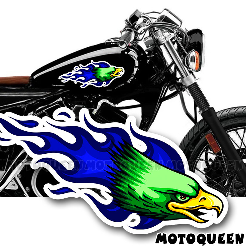 适用灰石300钱江350闪150 250力帆V16 K19摩托车装饰油箱贴纸贴花