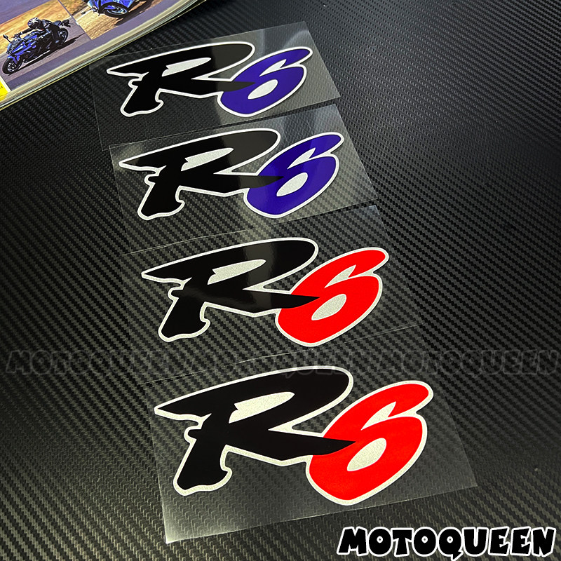 适用YZF600雅马哈YZF R6贴纸摩托车改装反光拉花车身侧板装饰贴画