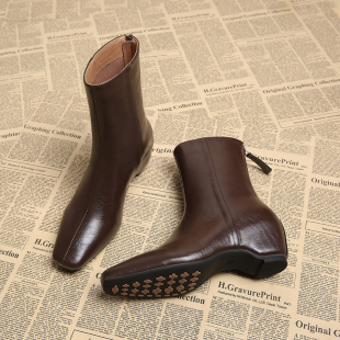 内增高靴子女2025秋冬季新款爆款巨好看小短靴女高级感洋气小踝靴