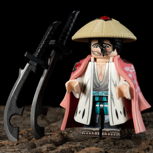 死神千年血战篇黑崎一护友哈巴赫拼装积木人仔玩具WM6164