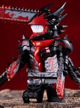 电锯人终极形态电次波奇塔第三方拼装积木人仔玩家WM2565