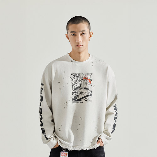 UnDeR20赛车手的末日长袖T恤