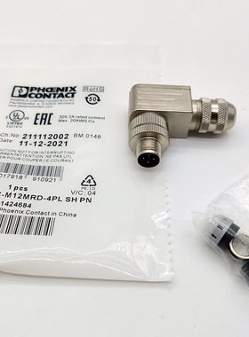 全新B码金属接插头SACC-M12FRB-3PL SH PB M12MRB-3PL SH PB