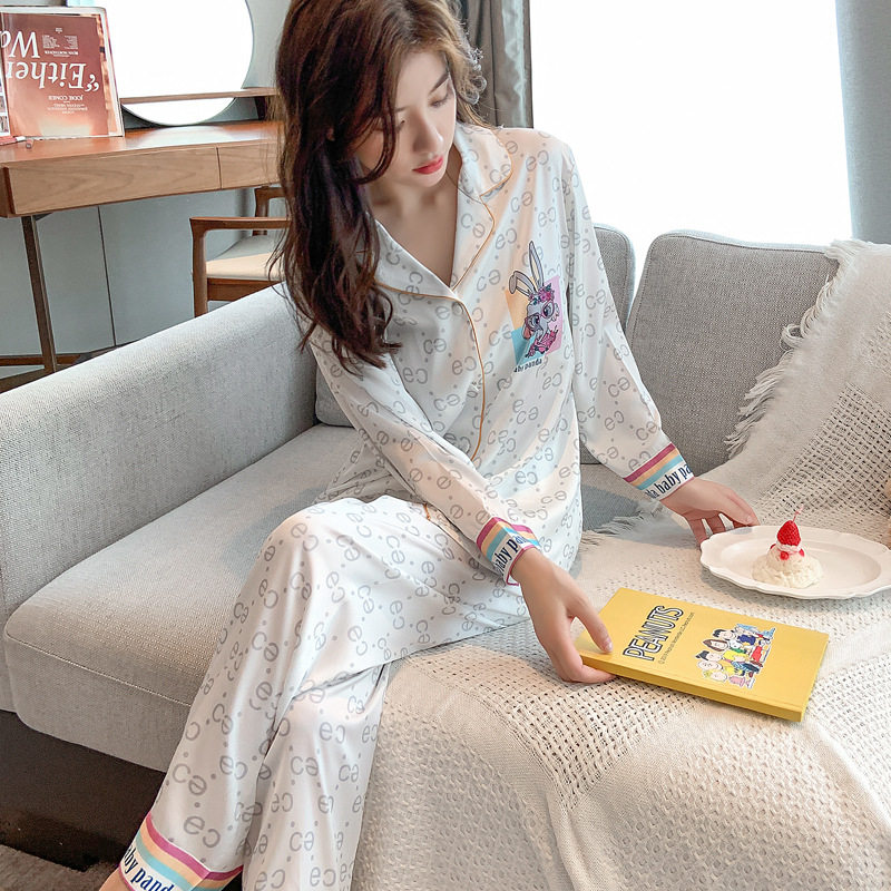 睡衣女春夏2026新款流行潮迪士尼白雪公主真丝网红爆款冰丝家居服