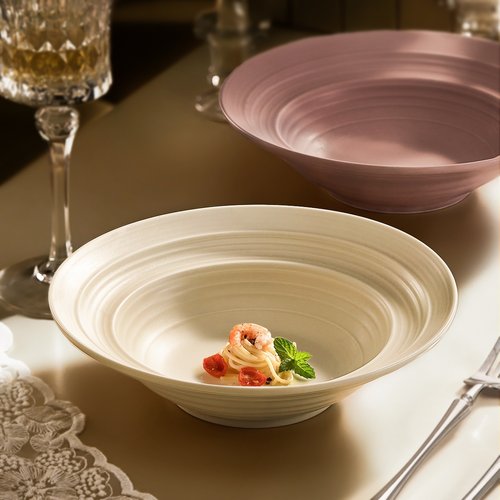 法式草帽盘子高级感轻奢