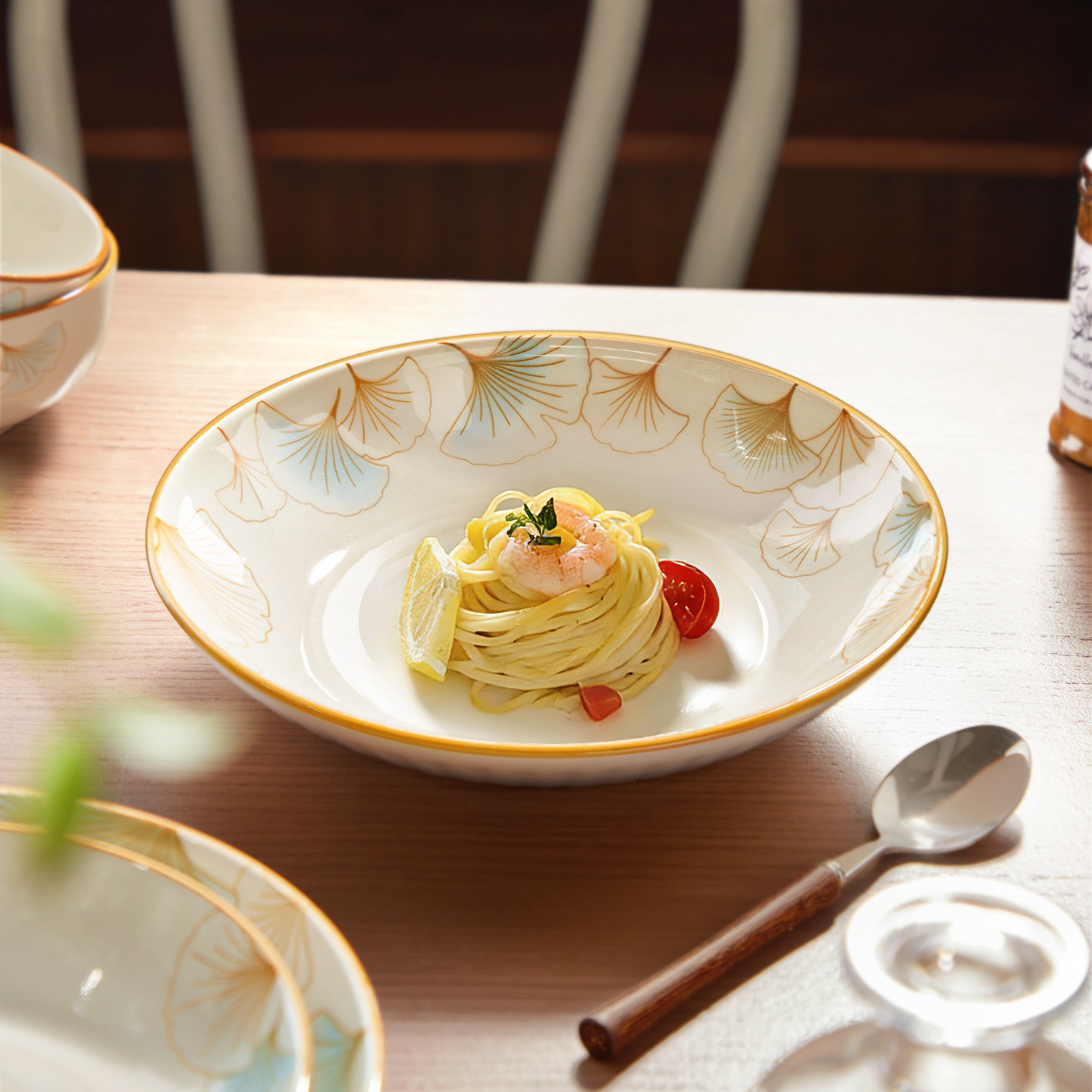 釉下彩盘子菜盘家用2026新款陶瓷碗碟餐具高颜值炒菜碟子加热餐盘,餐饮具,盘,淘宝优惠券,粉丝福利购,淘宝优惠卷