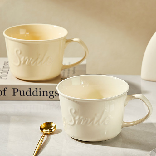 大容量早餐杯陶瓷可微波炉燕麦杯