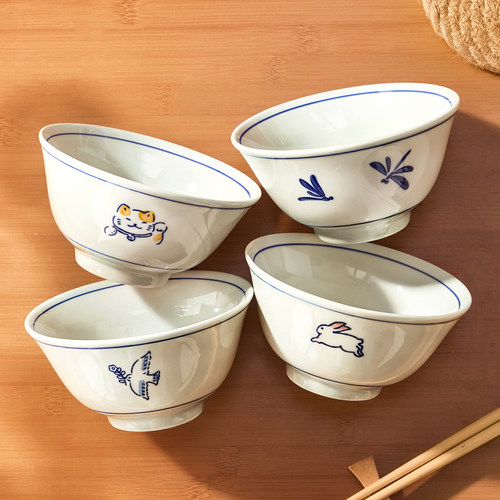 中式米饭碗高颜值吃饭小碗