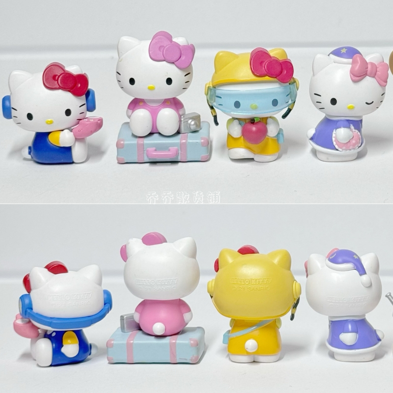 正版散货三丽鸥HelloKitty欢乐时刻盲盒微盒可爱凯蒂猫手办摆件
