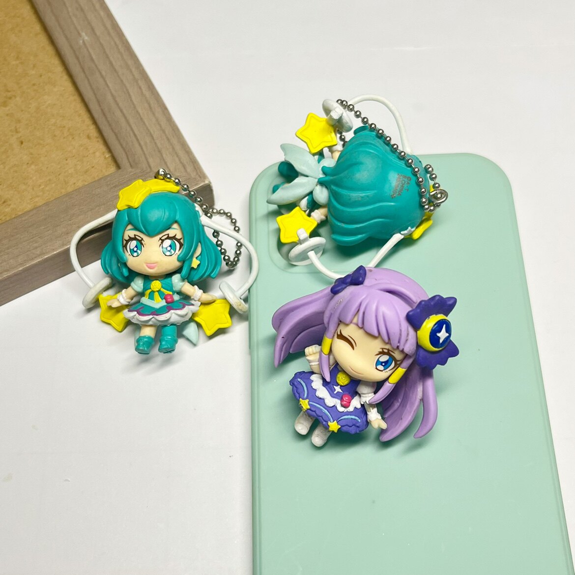 现货正版散货现货万代 bandai 光之美少女 star twinkle 挂件 q版