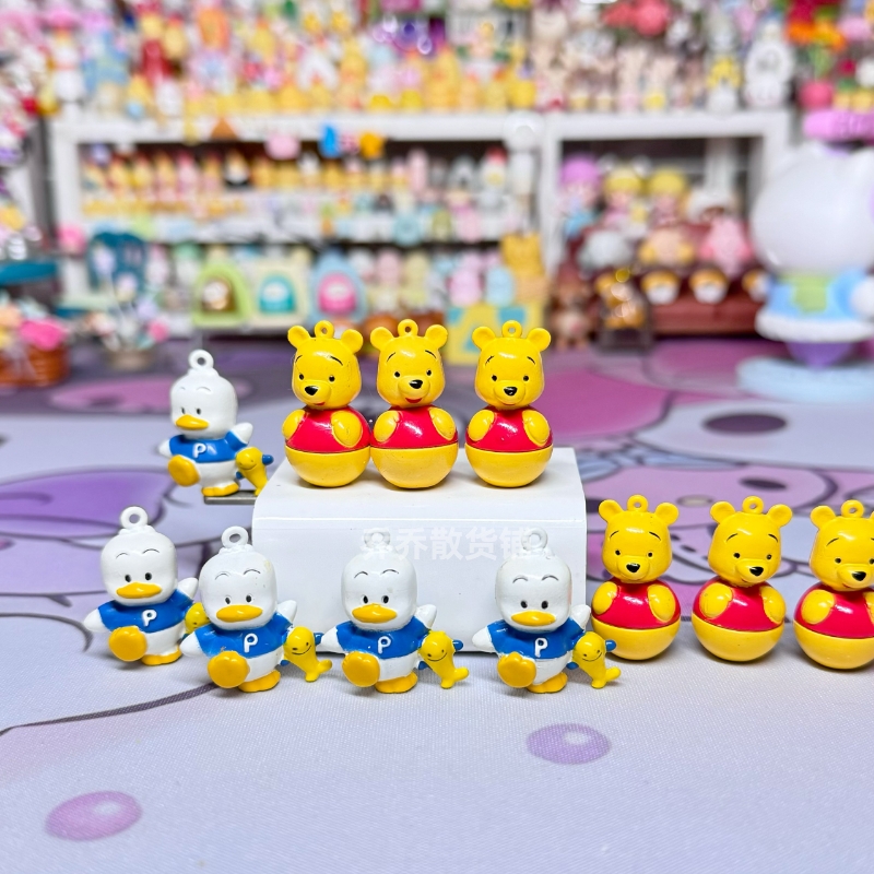 三丽欧正版梨花熊可达鸭章鱼猪哈姆太郎扭蛋这种挂件摆件公仔玩具