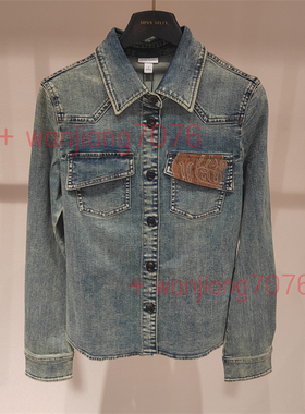 现货-Miss sixty专柜正品2025秋新款6S3XJ45700长袖牛仔衬衫1490