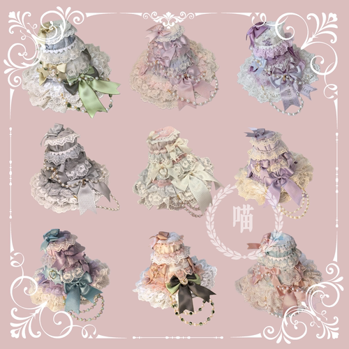 『以巴儿』Lolita手作+安东尼蛋糕手作帽子+帽子合集(四)