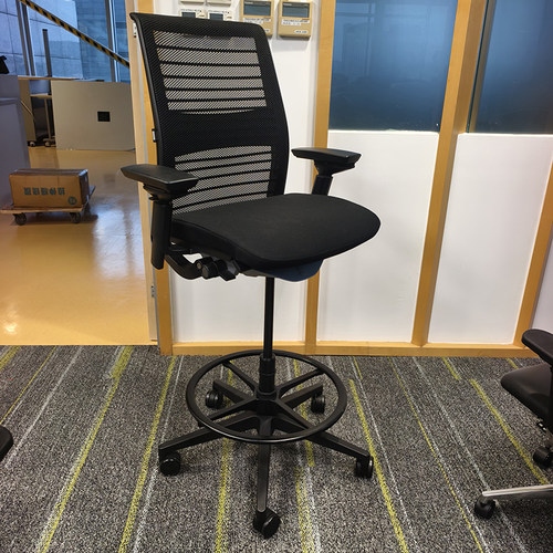 STEELCASE THINK椅高脚椅可升降转椅二代人体工学椅办公椅吧椅子