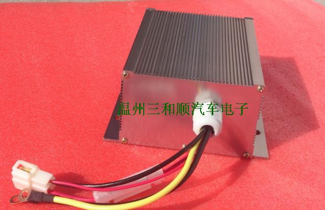 电动汽车隔离电源转换器DC60V72V80V84v转DC12V 30A直流变换器-封面