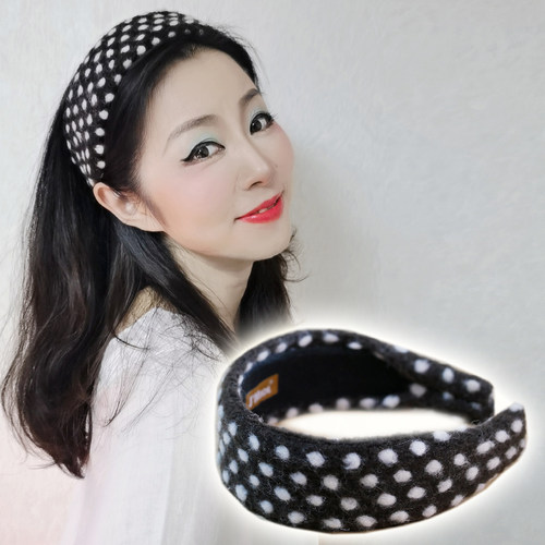 JMADE原创设计加宽加厚羊毛发饰