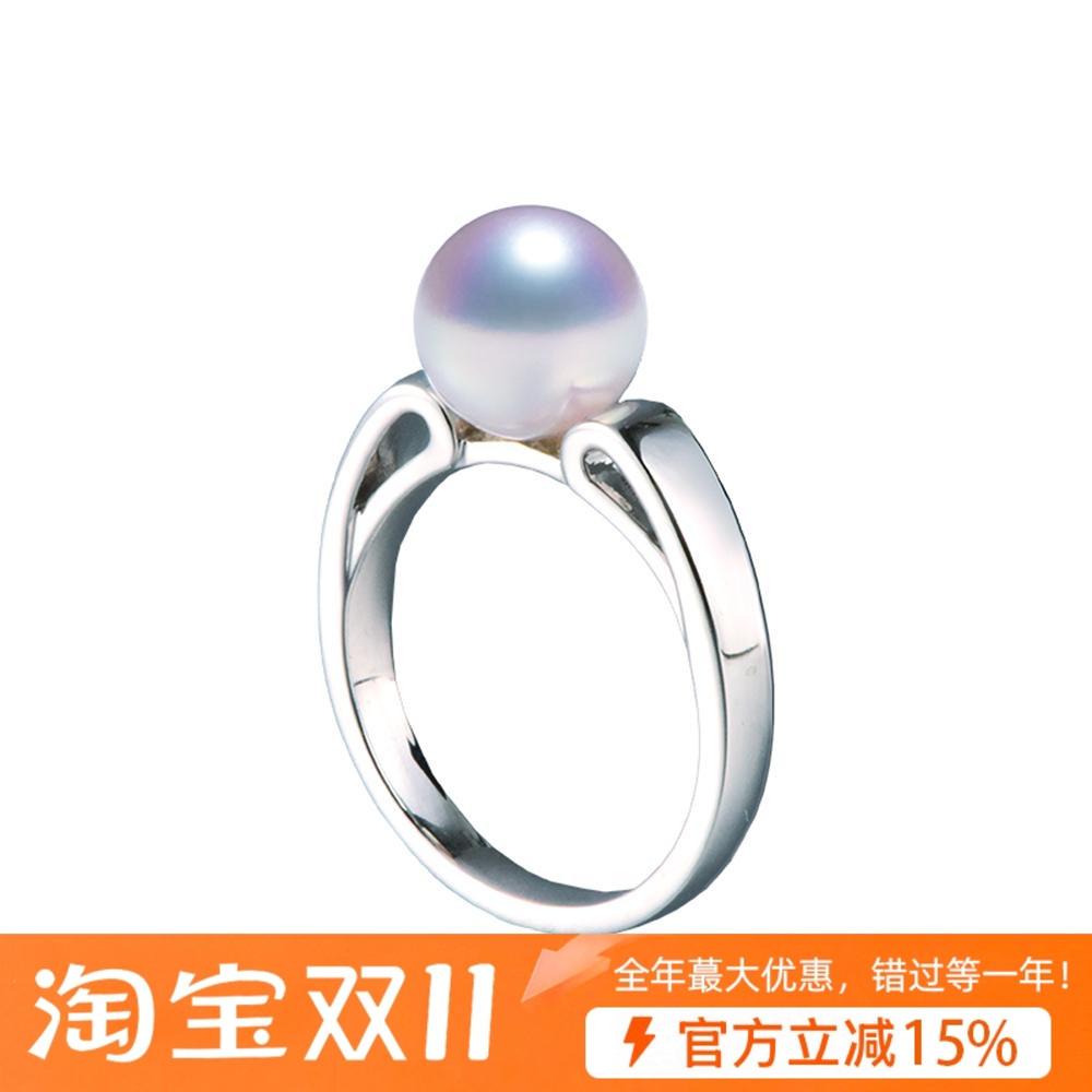 M家同款天女级戒指18k白金