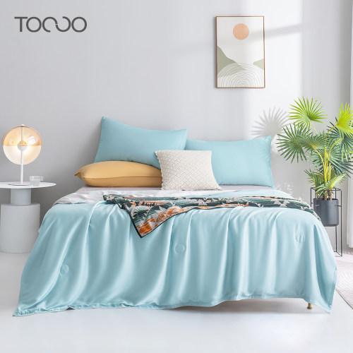 Tocco/洮卡 AB面凉感天丝双色蚕丝被 100%蚕丝被