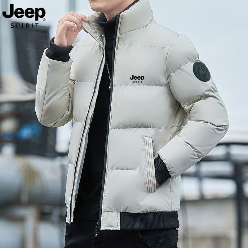 JEP吉普立领羽绒棉服男士