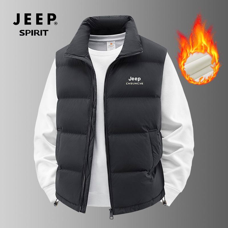 JEP吉普羽绒马甲男士冬季