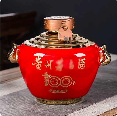景德镇仿古陶瓷酒坛子家用3斤5装高档摆件散酒空瓶窖藏密封散酒罐