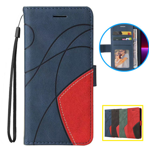 撞色翻盖适用realme GT6手机壳插卡式gtneo6真我GT Neo6se折叠gtneo3t全包gt2pro零钱夹GT大师探索版master绳