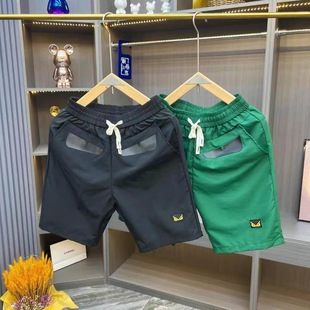 潮牌休闲短裤 夏季 爆款 男士 男外穿 薄款 速干宽松高端直筒运动五分裤